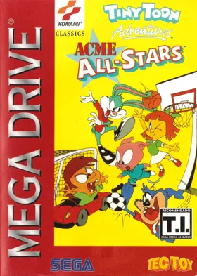 Tiny Toon Adventures (Korea) box cover front